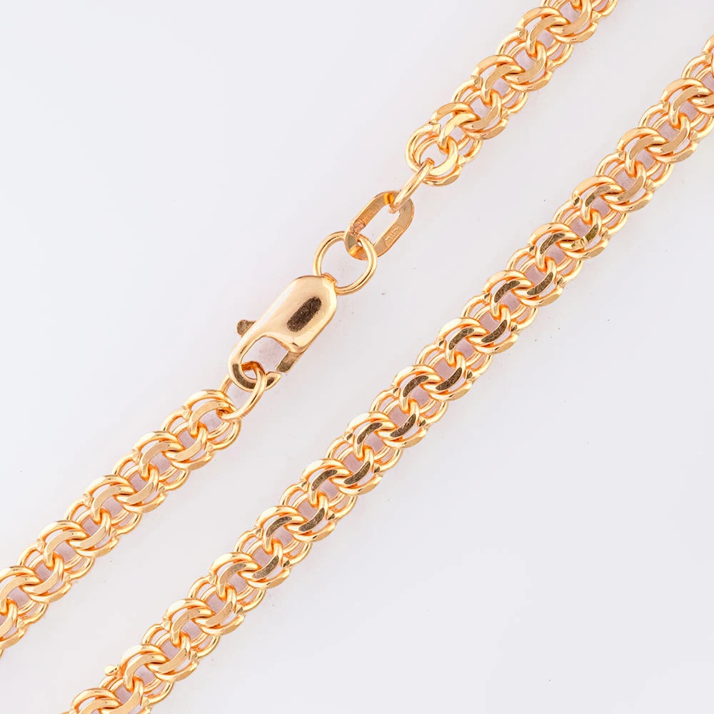 Браслет из красного золота 585 пробы