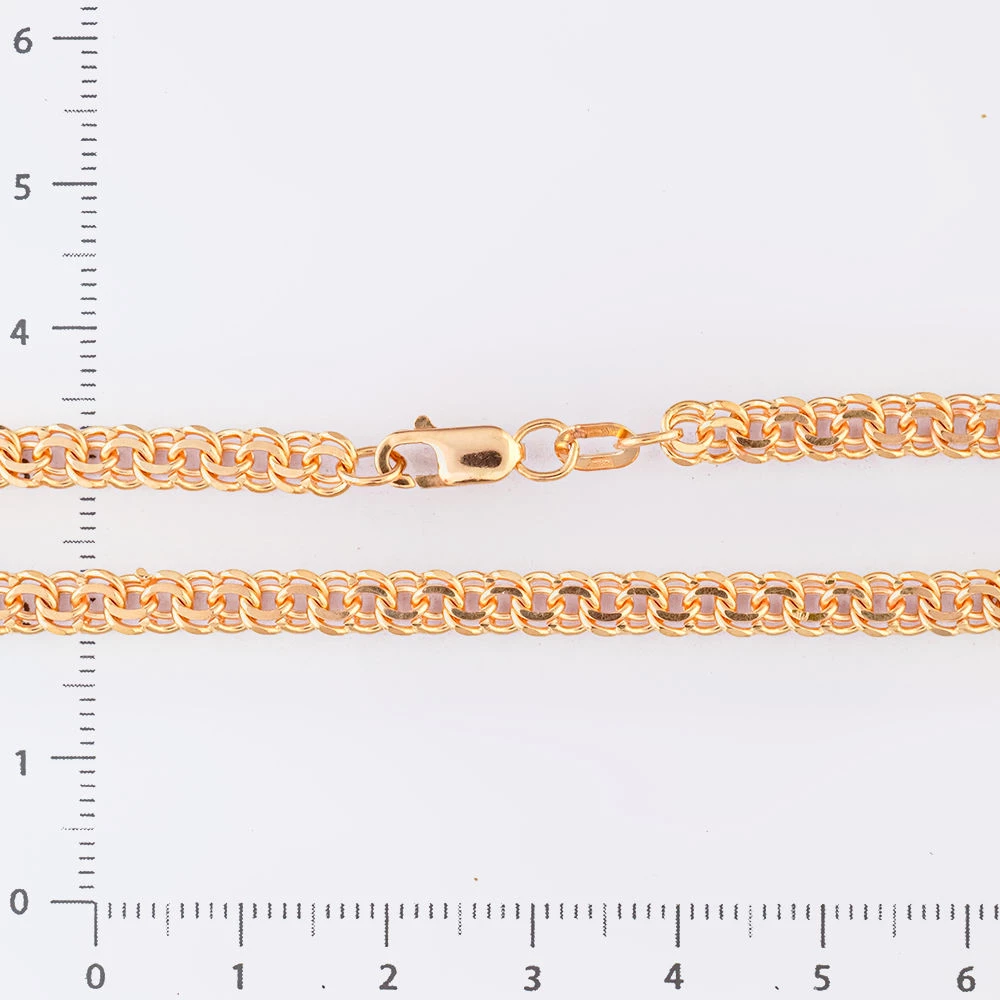 Браслет из красного золота 585 пробы