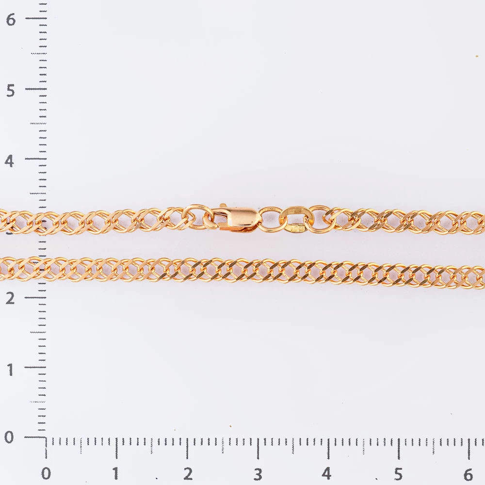 Браслет из красного золота 585 пробы