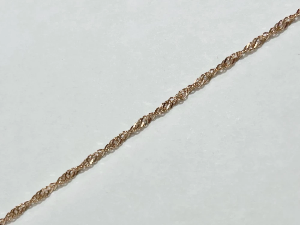 Браслет из красного золота 585 пробы