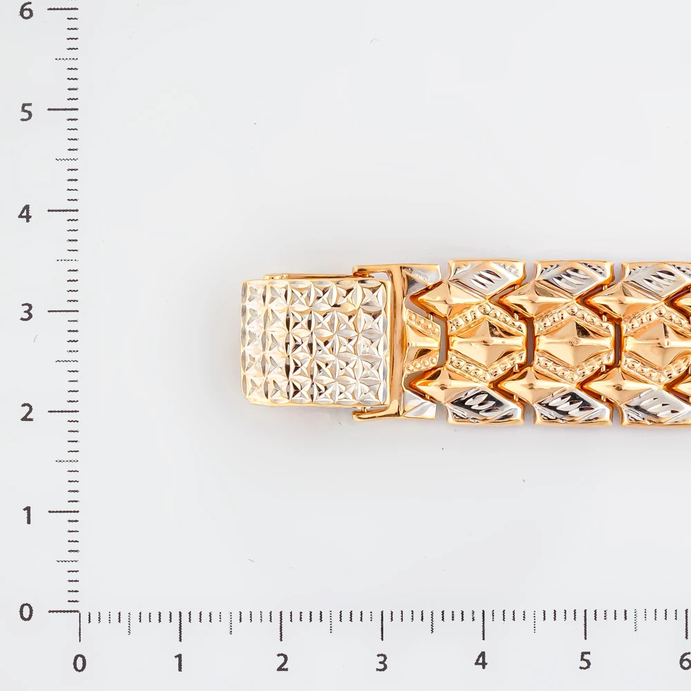 Браслет из красного золота 585 пробы