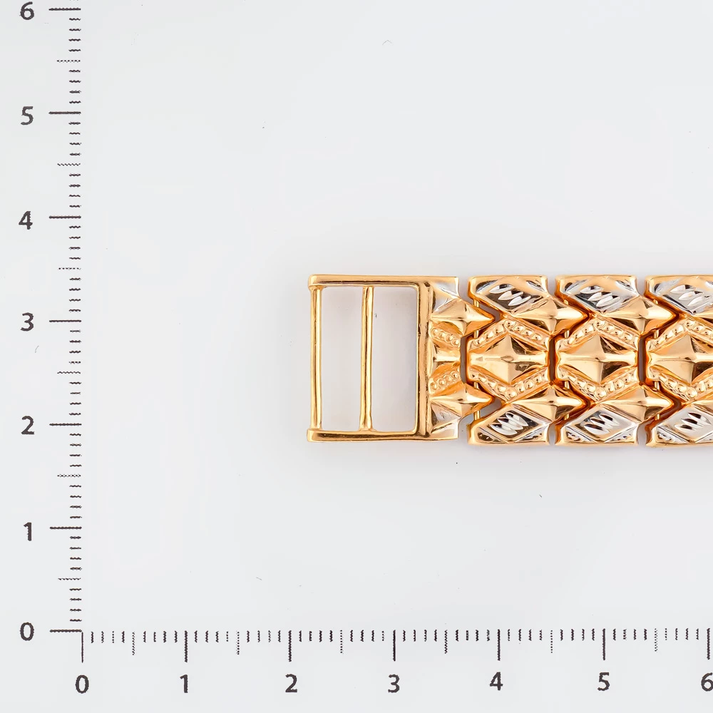 Браслет из красного золота 585 пробы