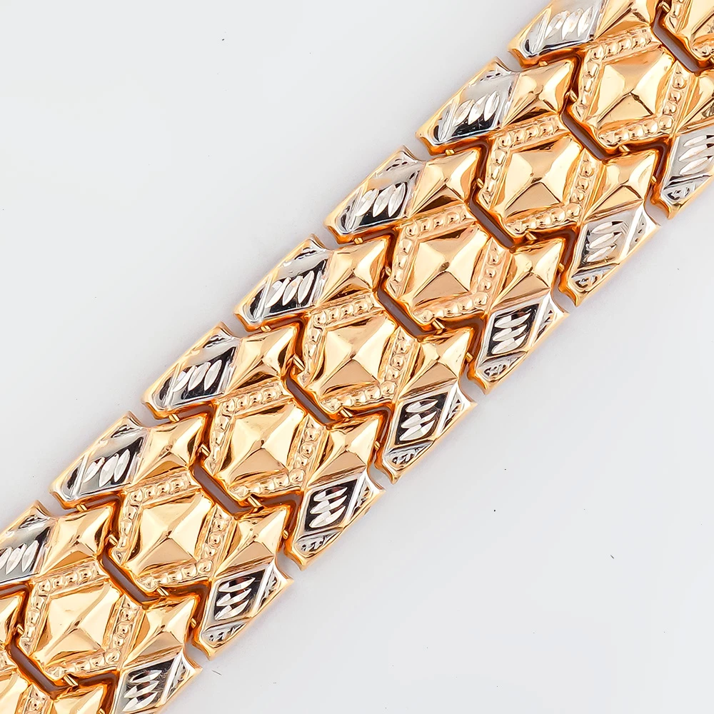 Браслет из красного золота 585 пробы