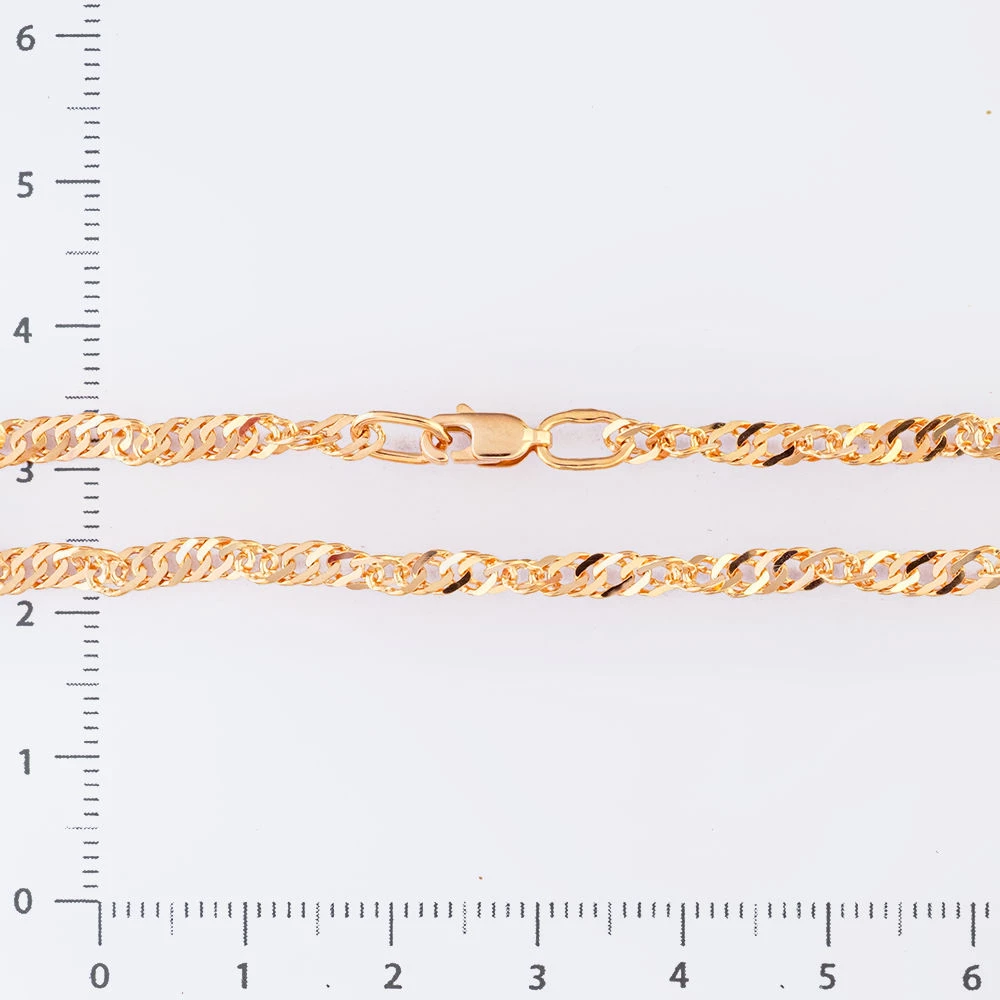 Браслет из красного золота 585 пробы