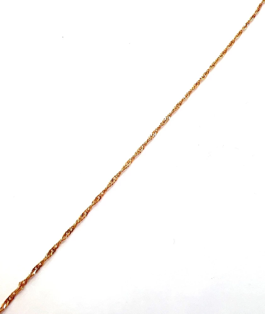 Браслет из красного золота 585 пробы