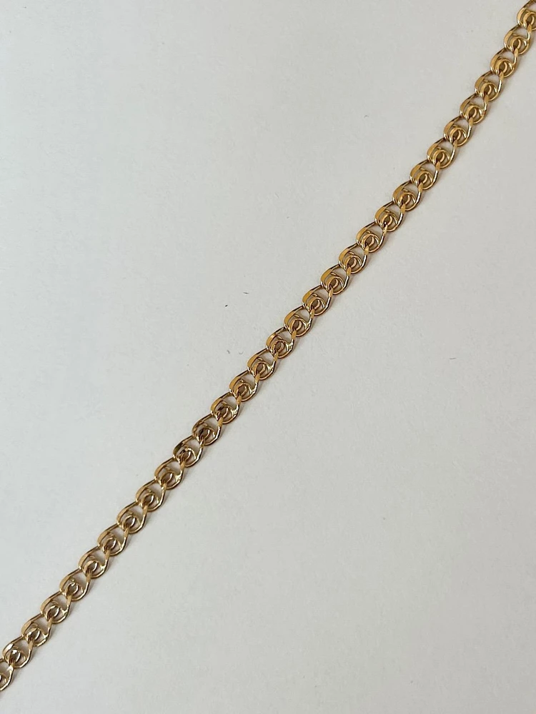 Браслет из красного золота 585 пробы