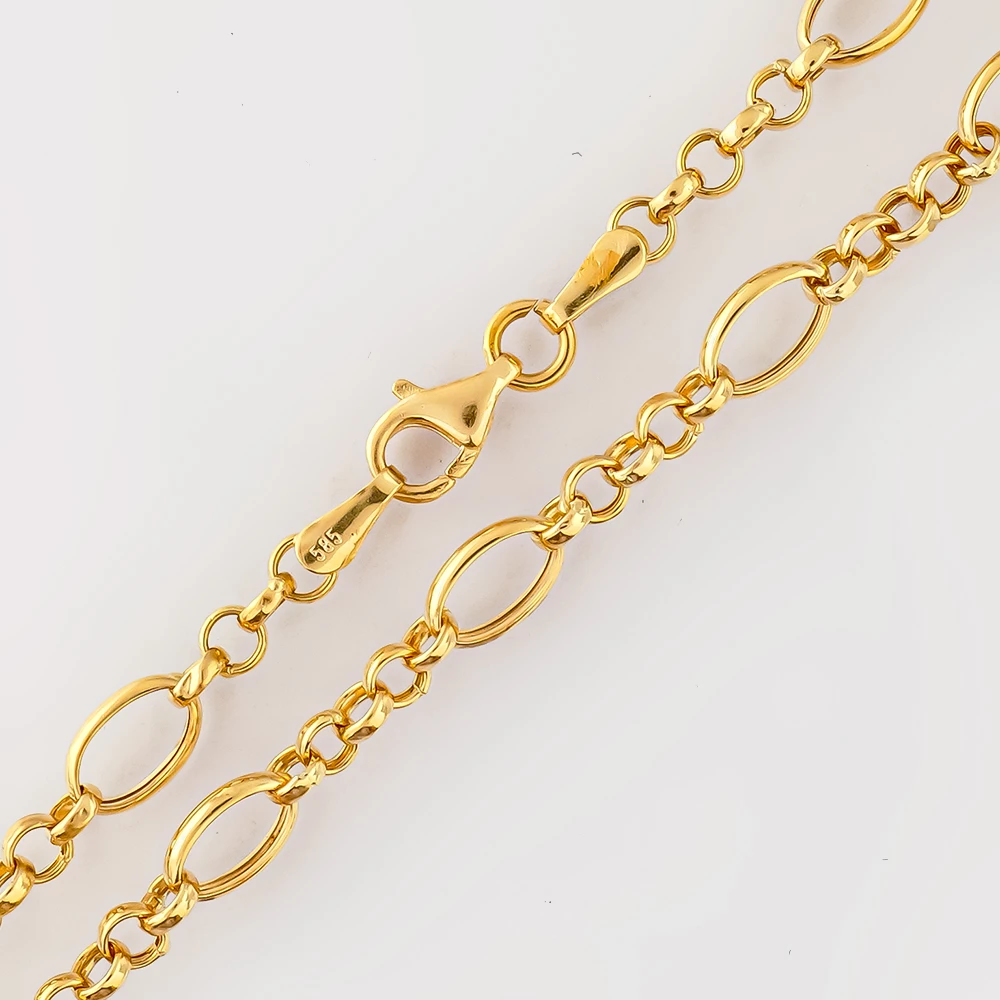 Браслет из желтого золота 585 пробы