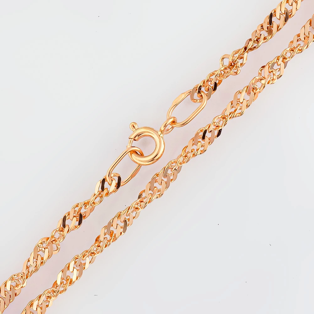 Браслет из красного золота 585 пробы