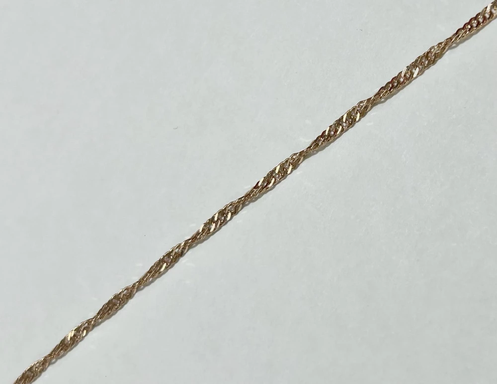 Браслет из красного золота 585 пробы