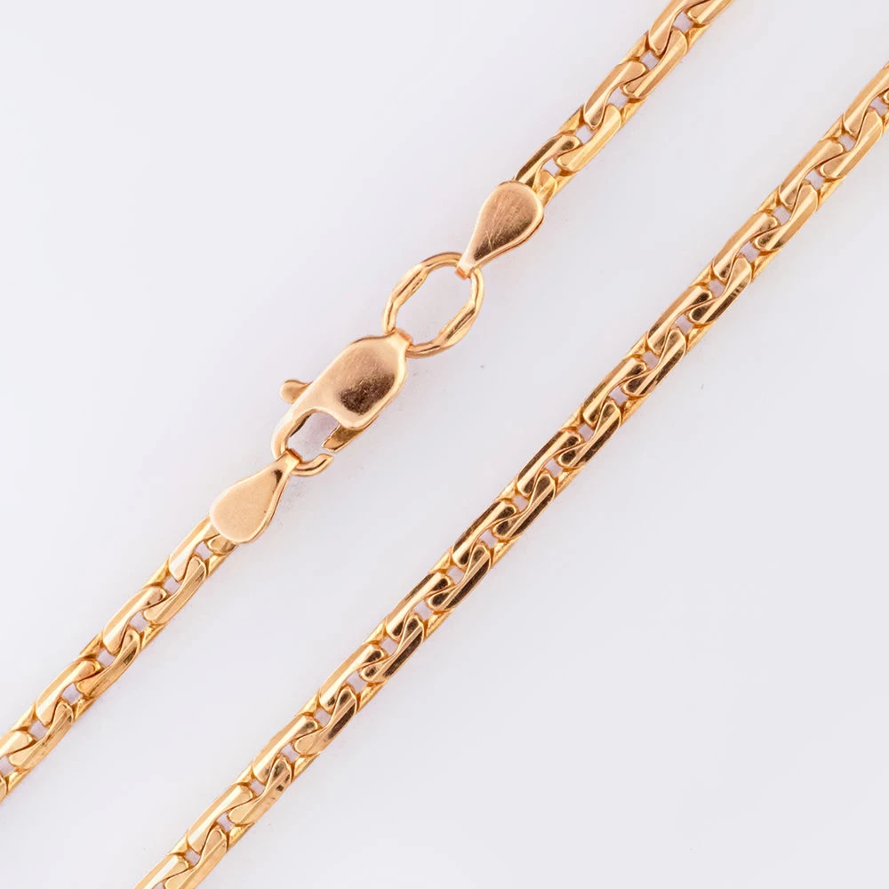 Браслет из красного золота 585 пробы