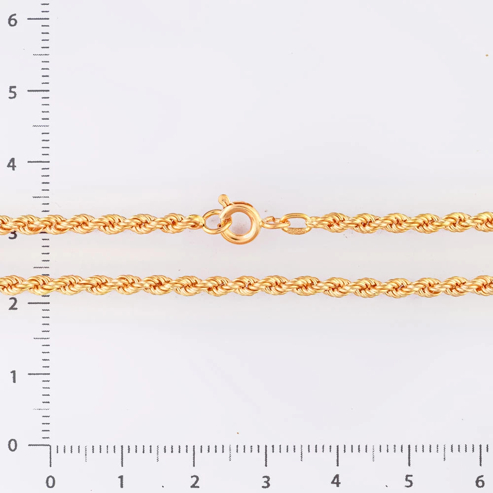 Браслет из красного золота 585 пробы