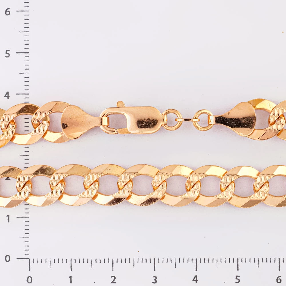 Браслет из красного золота 585 пробы