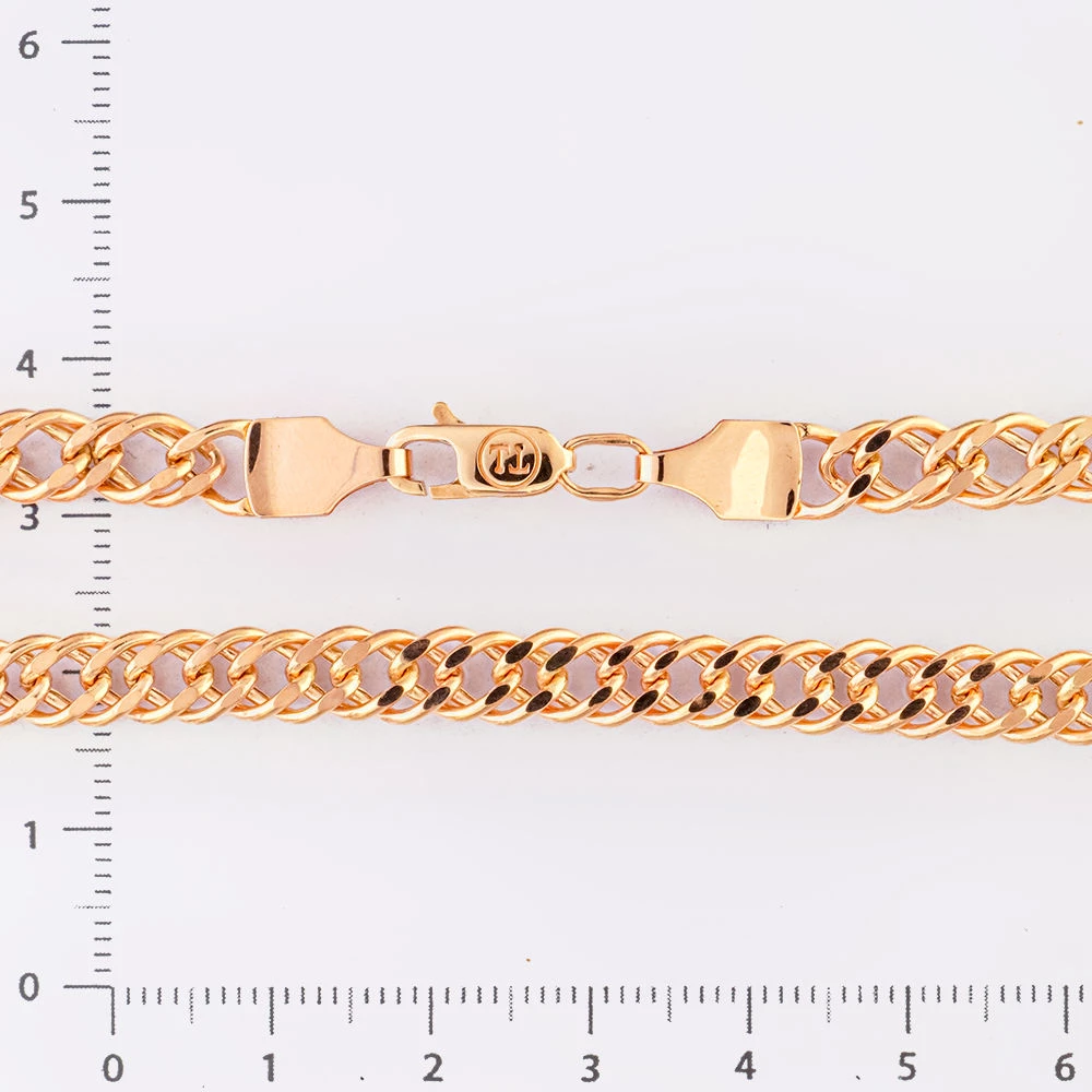 Браслет из красного золота 585 пробы