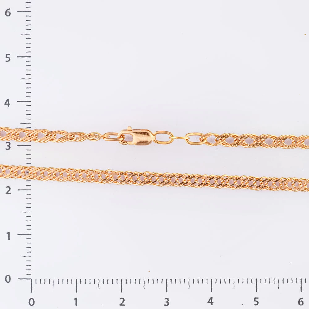 Браслет из красного золота 585 пробы