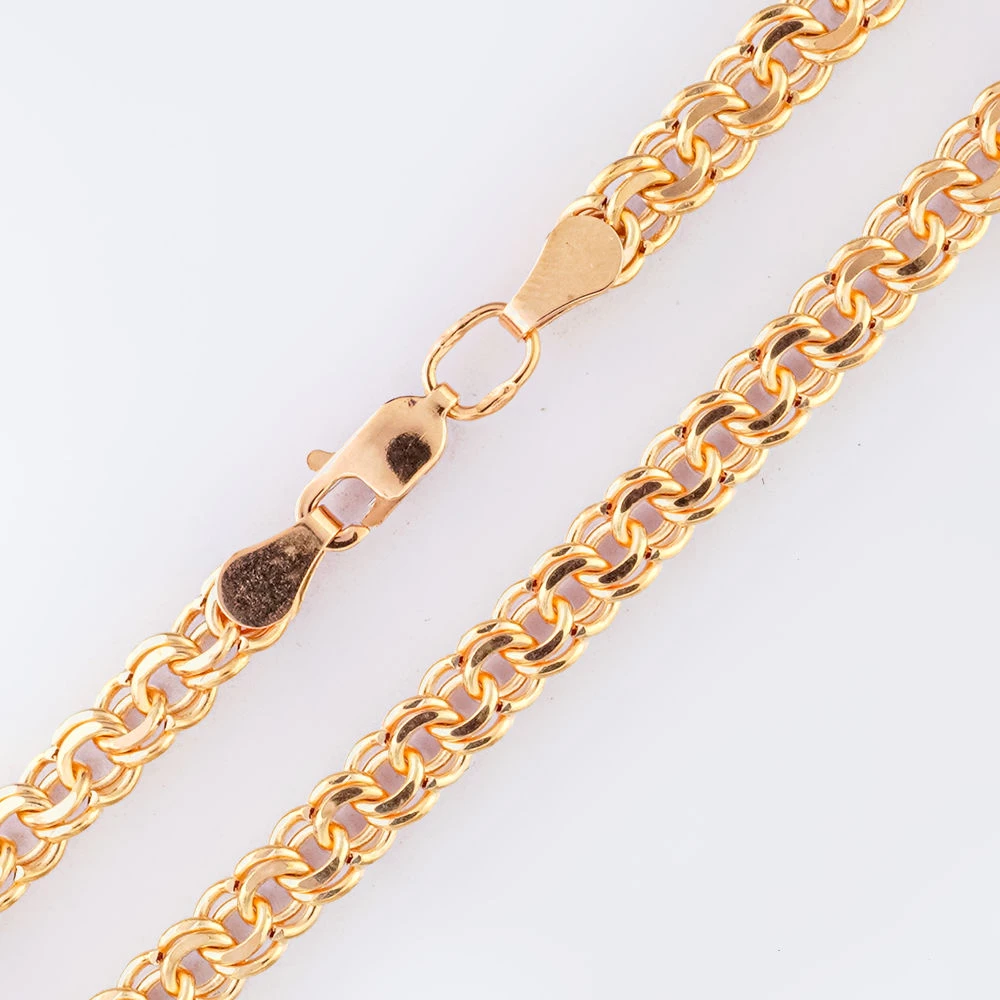 Браслет из красного золота 585 пробы