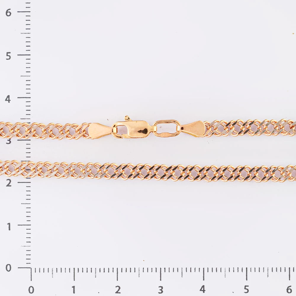 Браслет из красного золота 585 пробы