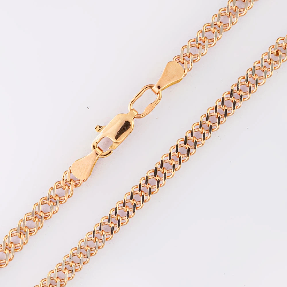 Браслет из красного золота 585 пробы