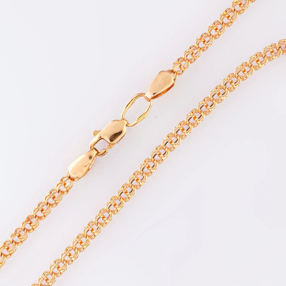 Браслет из красного золота 585 пробы