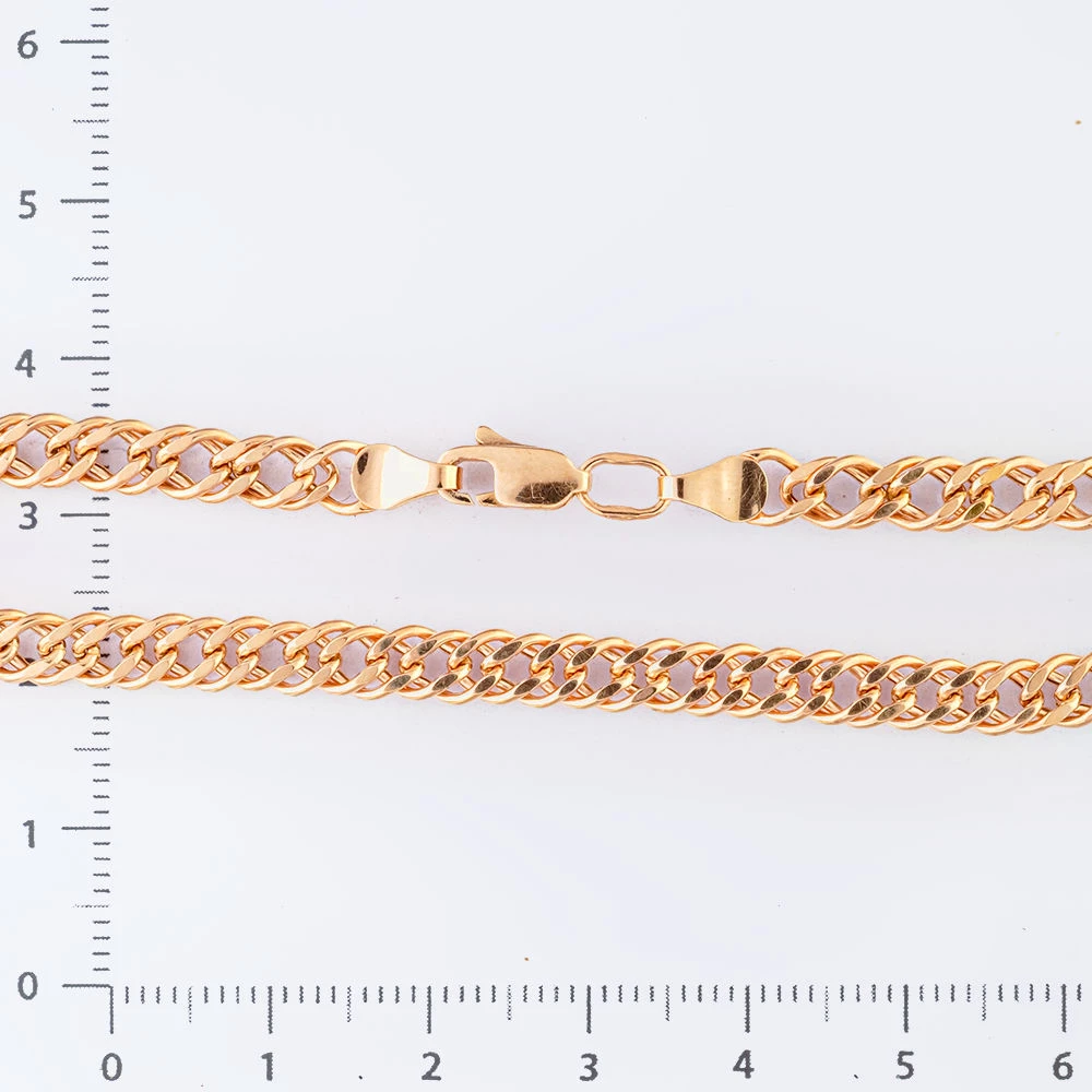 Браслет из красного золота 585 пробы