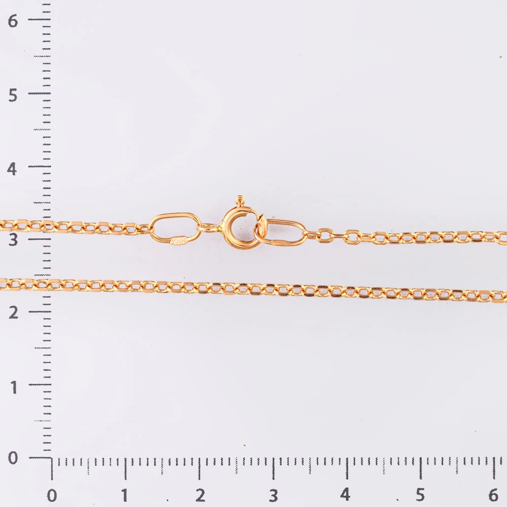 Браслет из красного золота 585 пробы