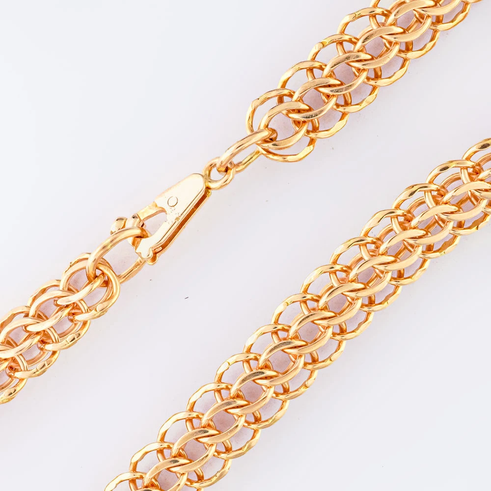 Браслет из красного золота 585 пробы