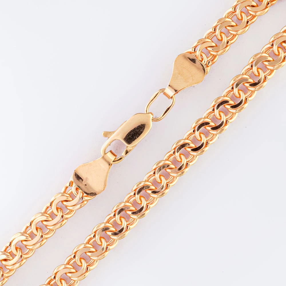 Браслет из красного золота 585 пробы