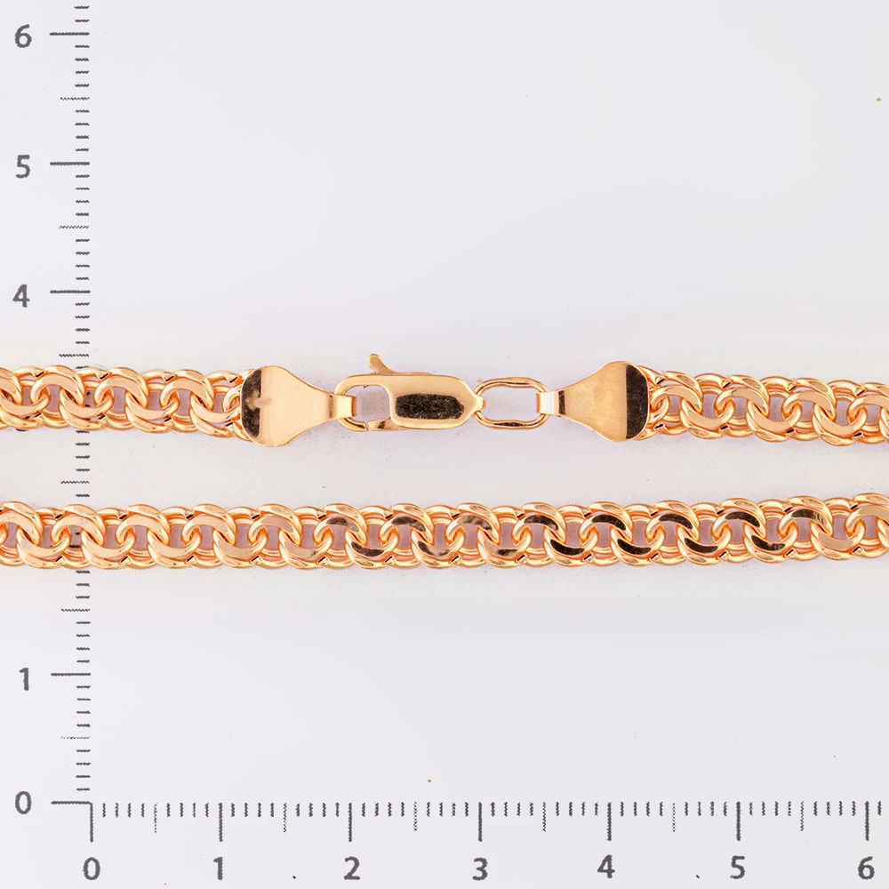 Браслет из красного золота 585 пробы