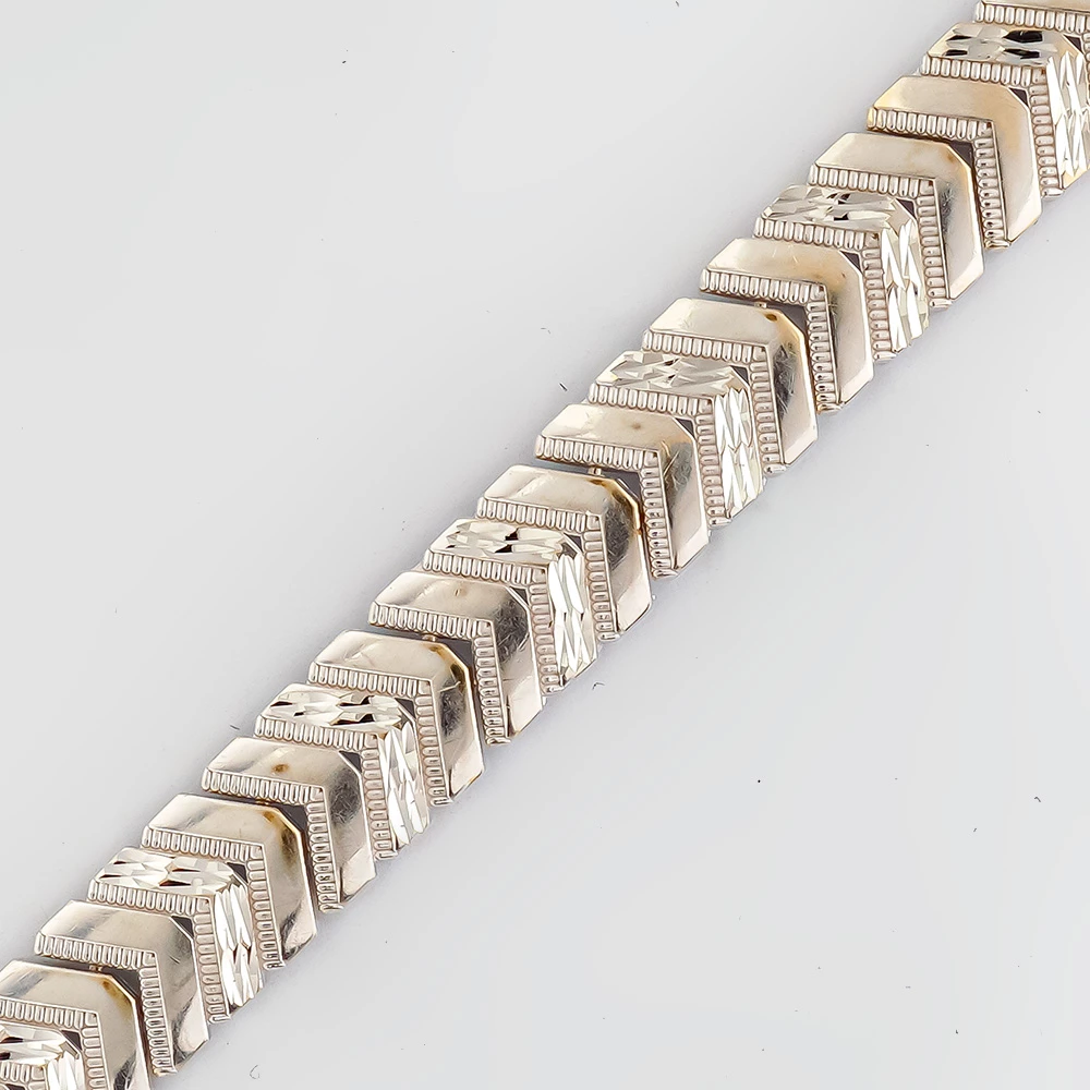 Браслет из белого золота 585 пробы