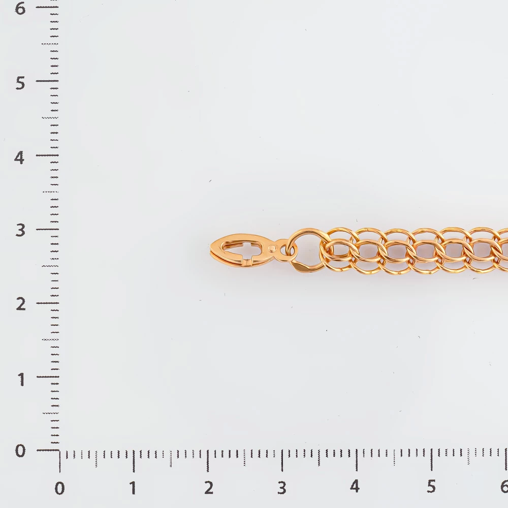 Браслет из красного золота 585 пробы