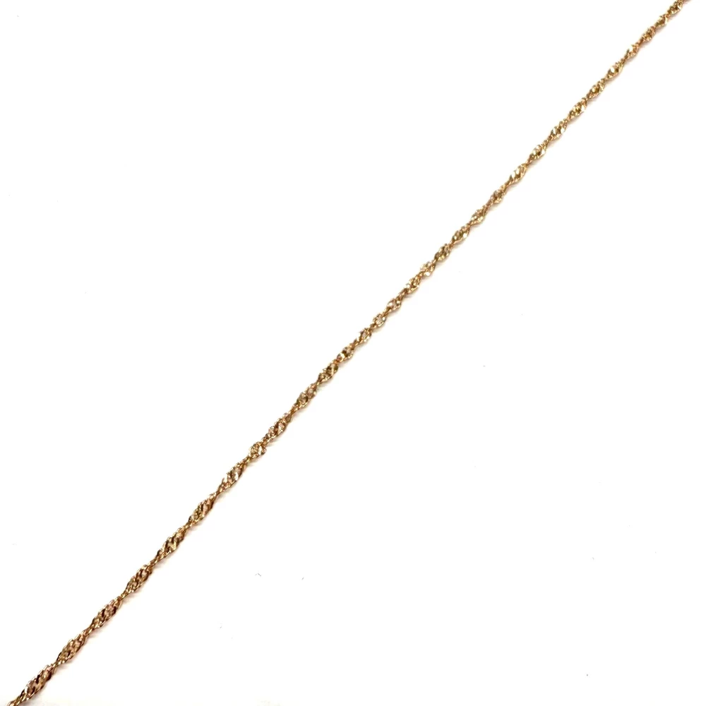 Браслет из красного золота 585 пробы