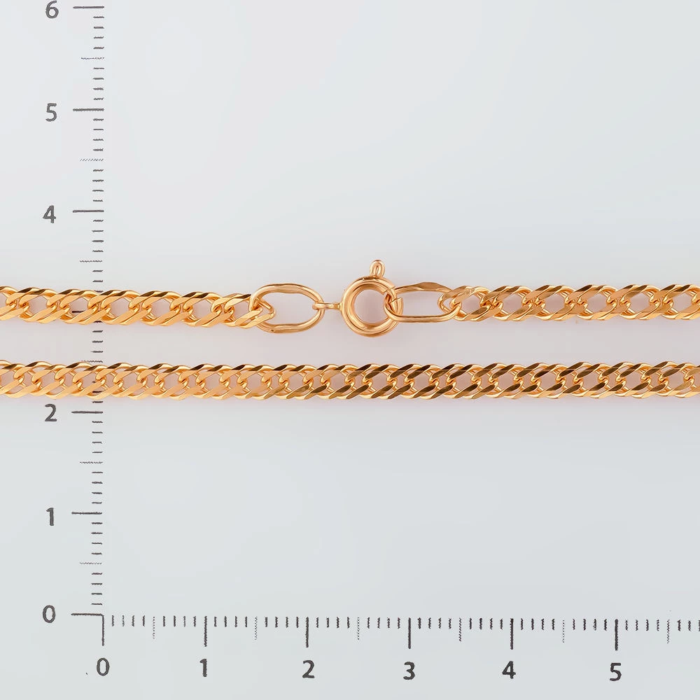 Браслет из красного золота 585 пробы