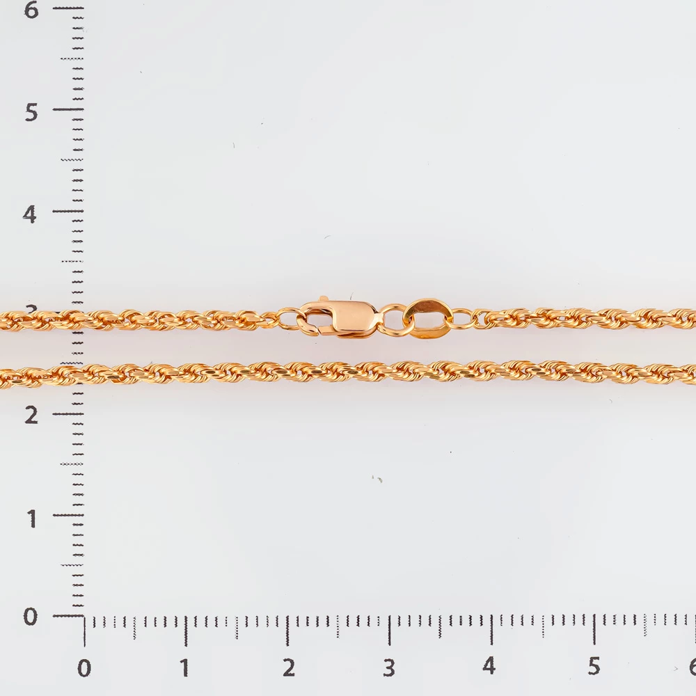 Браслет из красного золота 585 пробы