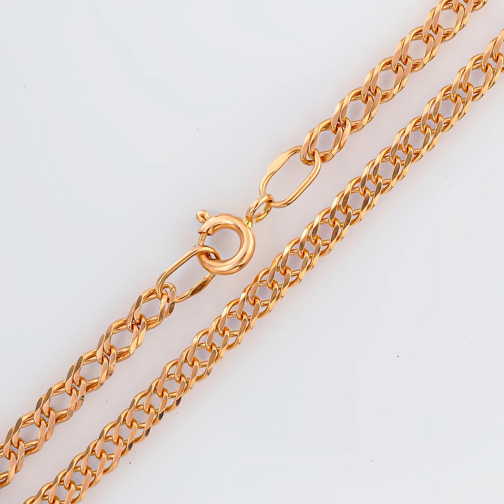 Браслет из красного золота 585 пробы