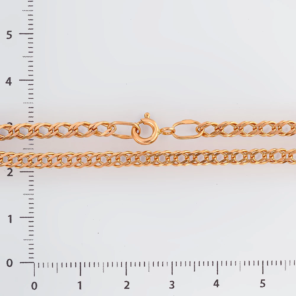 Браслет из красного золота 585 пробы