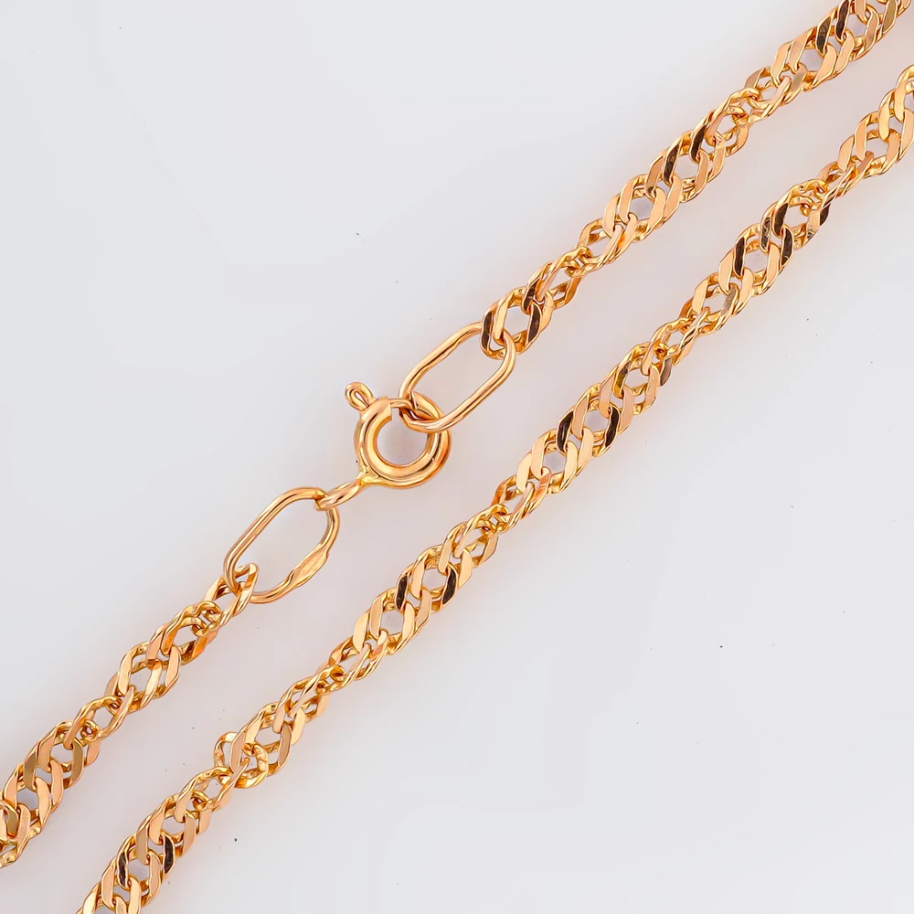 Браслет из красного золота 585 пробы