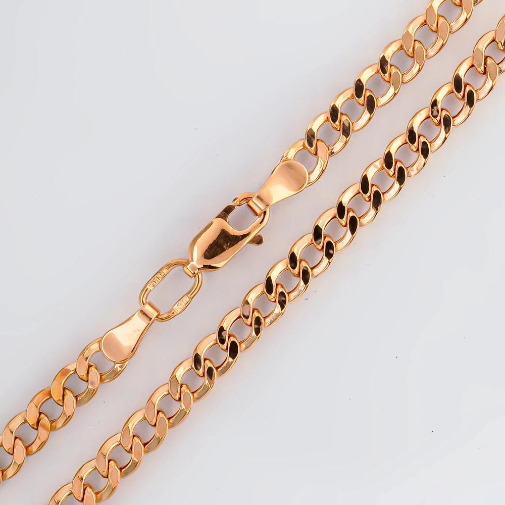 Браслет из красного золота 585 пробы