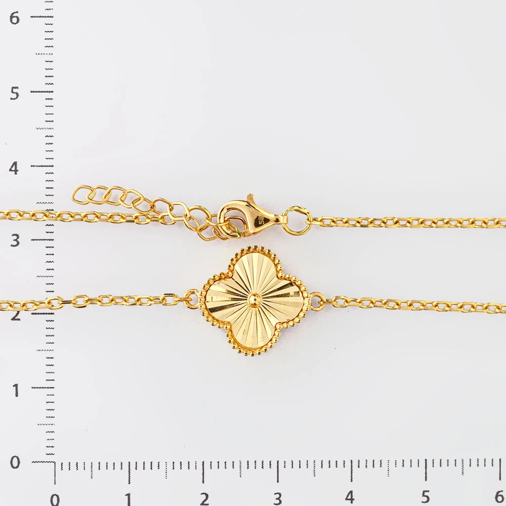 Браслет из желтого золота 585 пробы