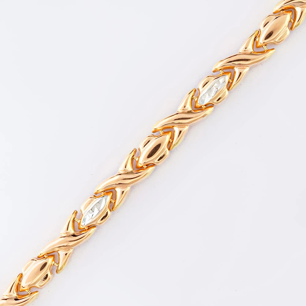 Браслет из красного золота 585 пробы