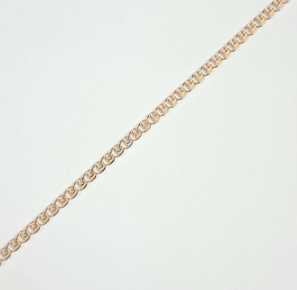 Браслет из красного золота 585 пробы