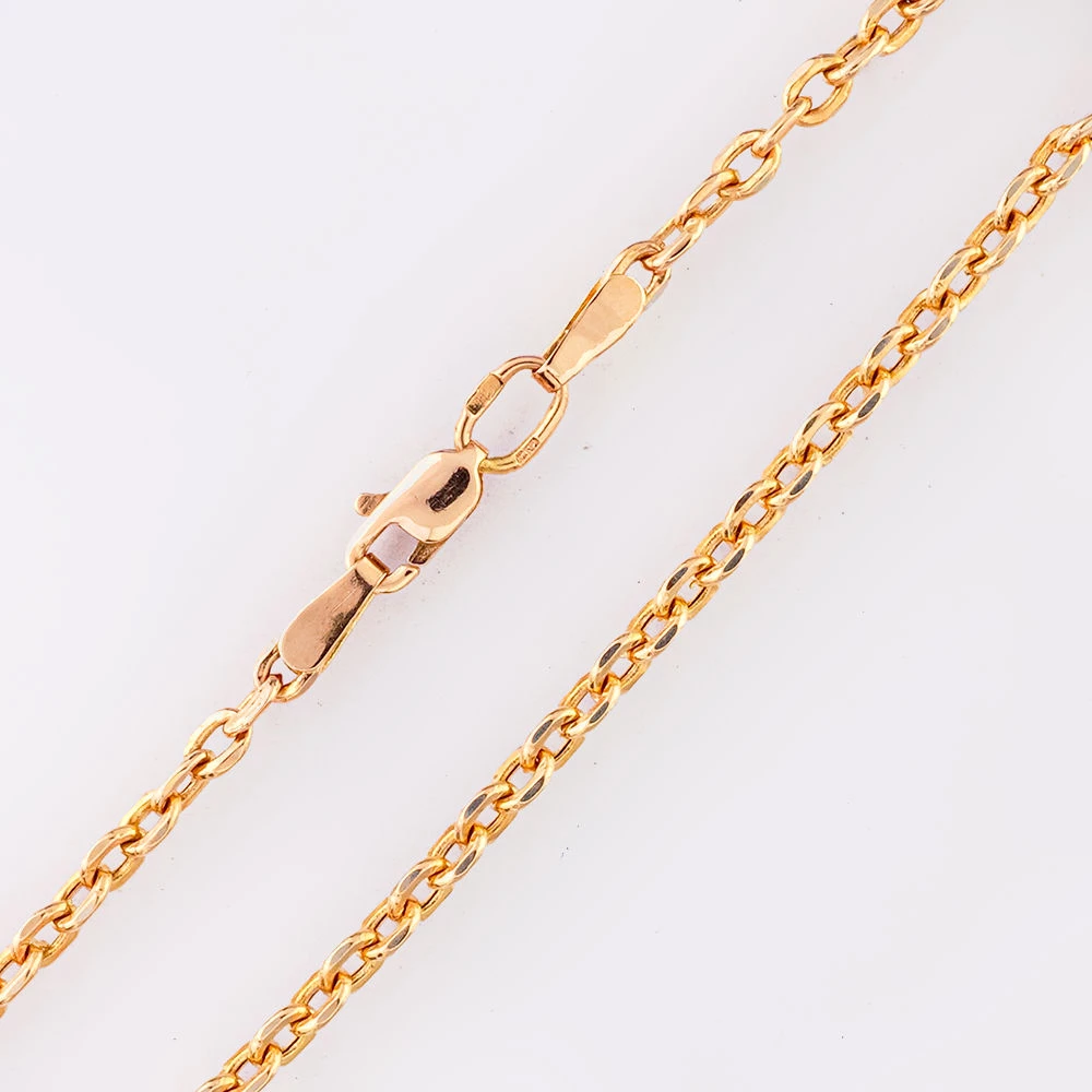 Браслет из красного золота 585 пробы