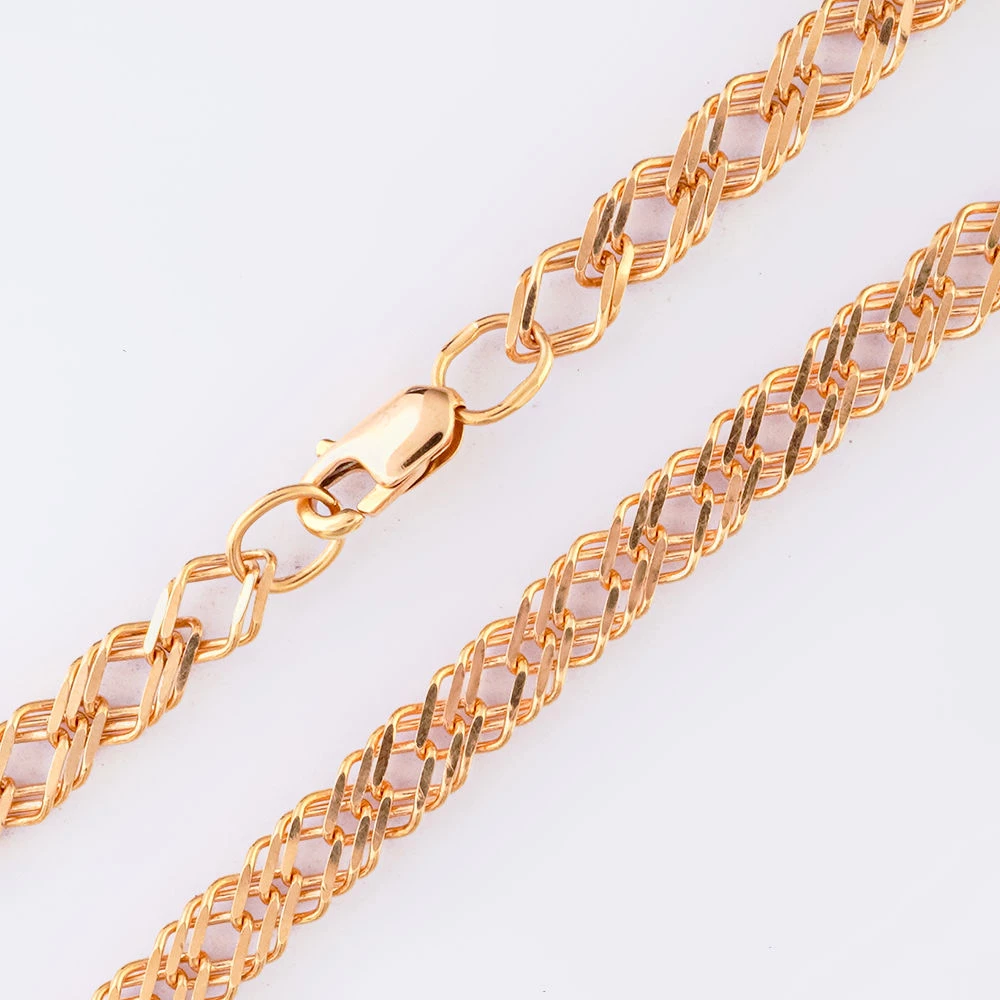 Браслет из красного золота 585 пробы