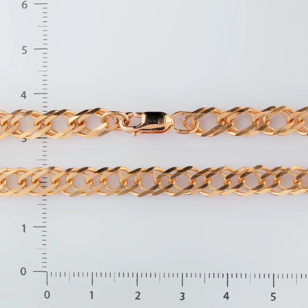 Браслет из красного золота 585 пробы