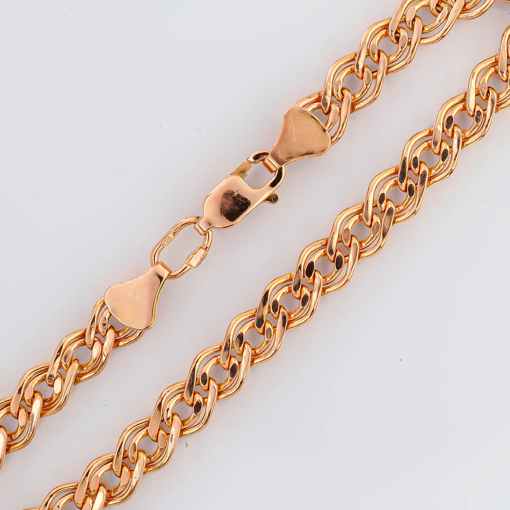 Браслет из красного золота 585 пробы