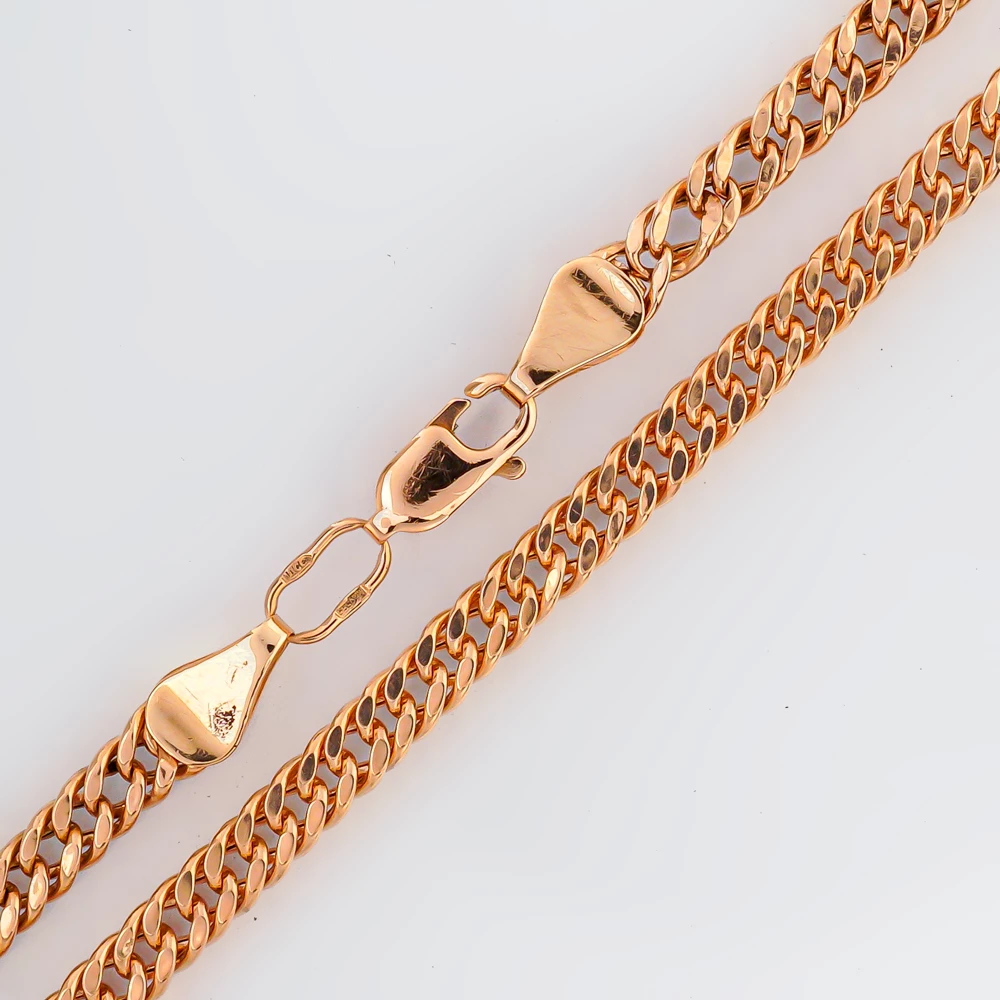 Браслет из красного золота 585 пробы