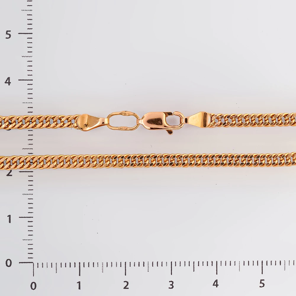 Браслет из красного золота 585 пробы