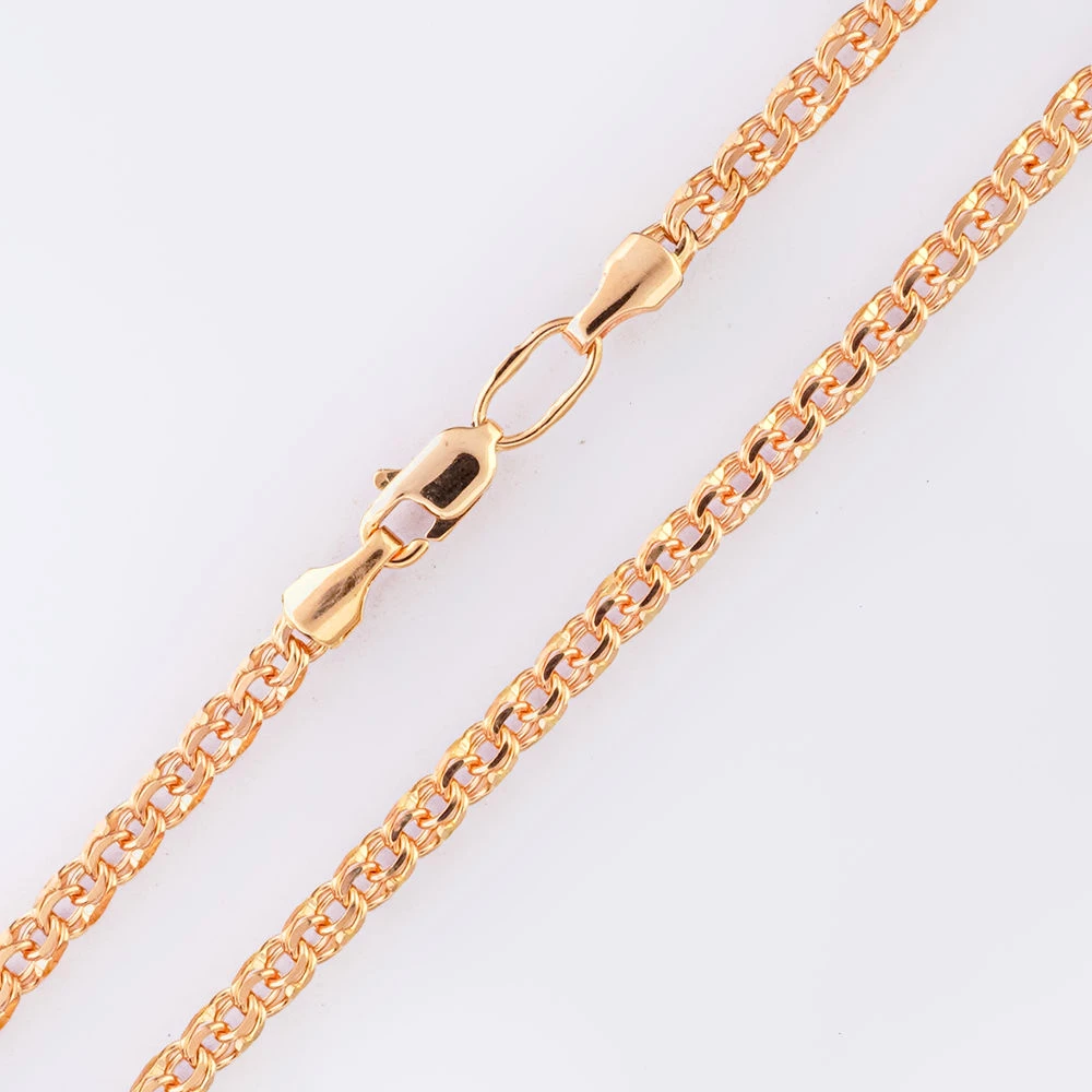 Браслет из красного золота 585 пробы