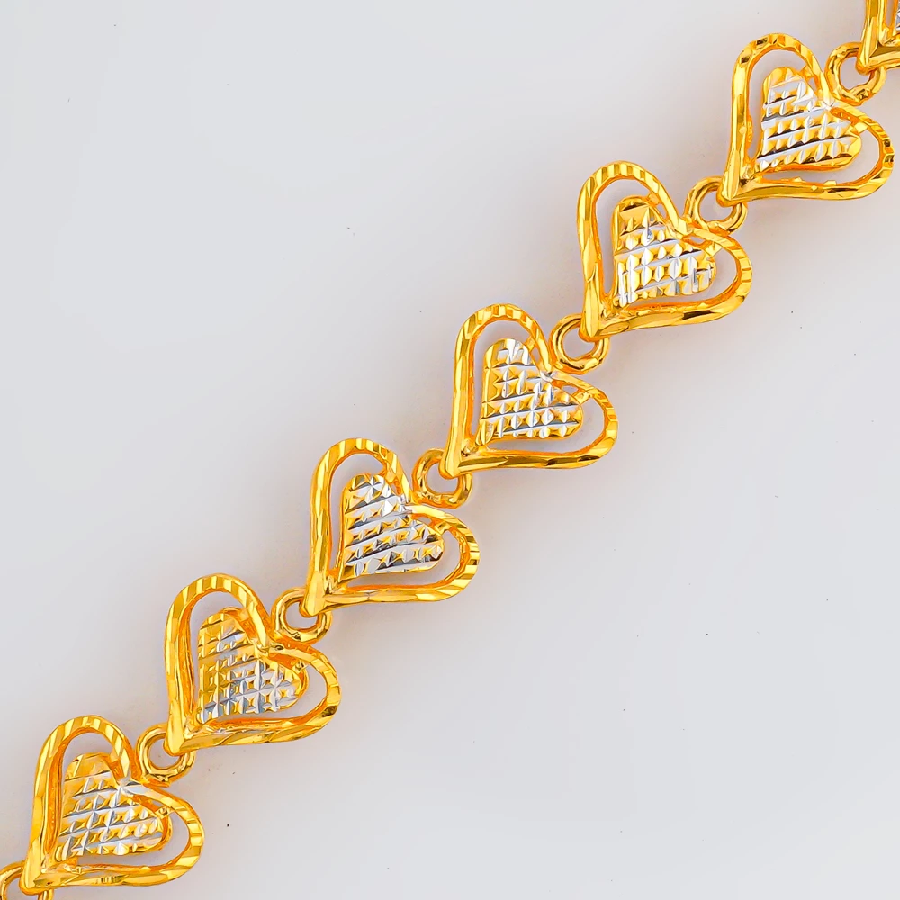 Браслет из желтого золота 875 пробы