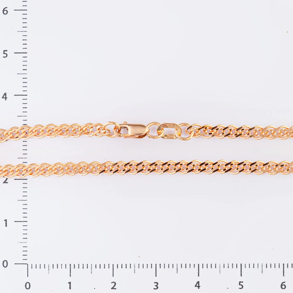 Браслет из красного золота 585 пробы