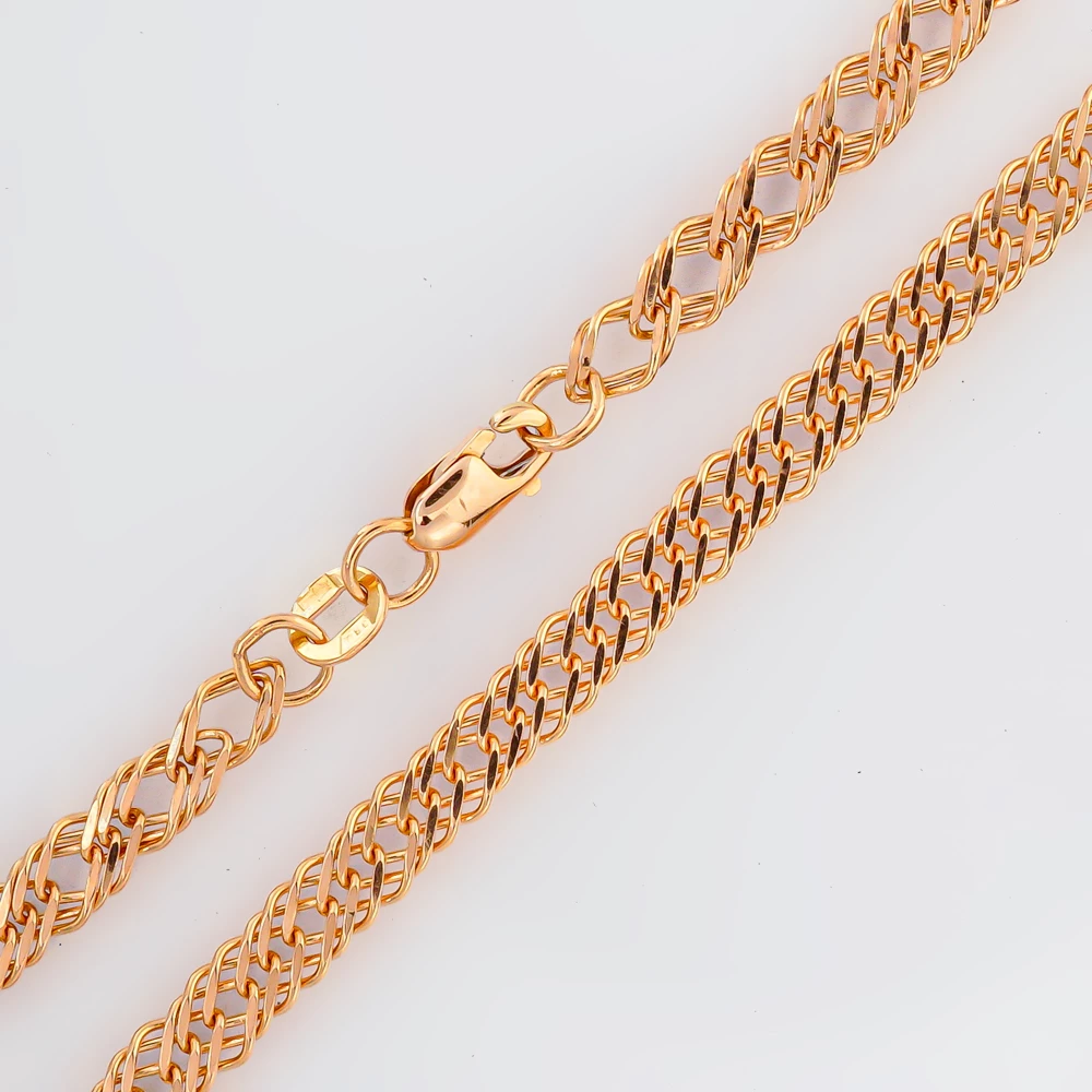 Браслет из красного золота 585 пробы