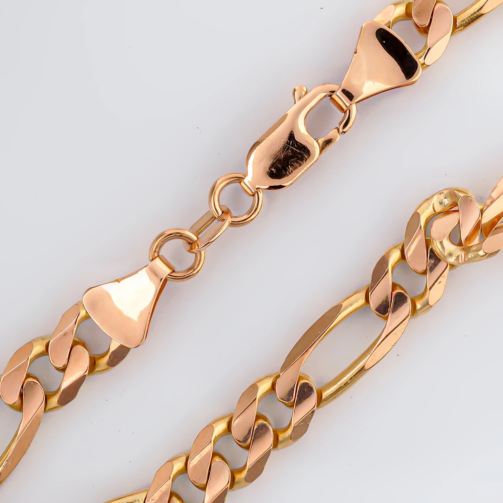 Браслет из красного золота 585 пробы